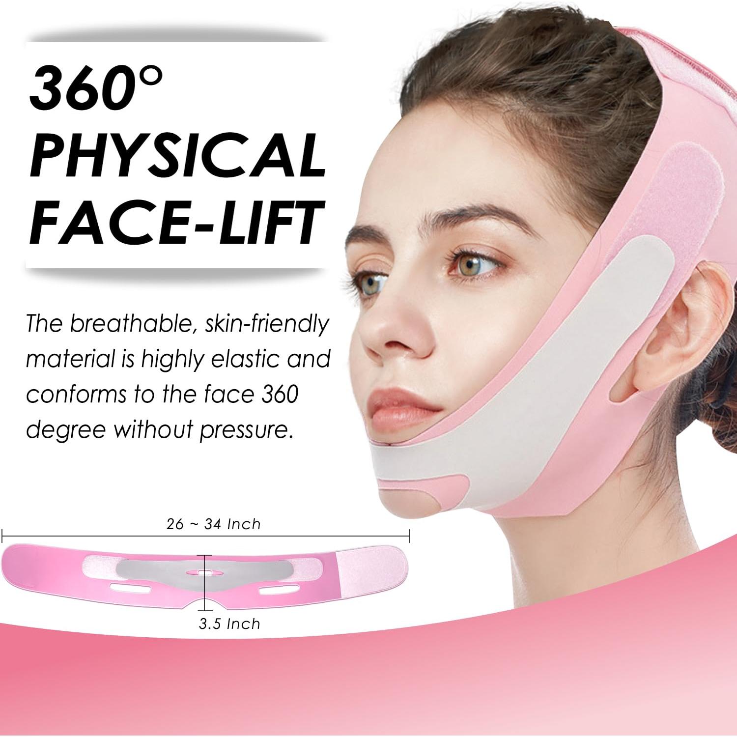 Correa para Barbilla KHG Ajustable para Levantamiento Facial