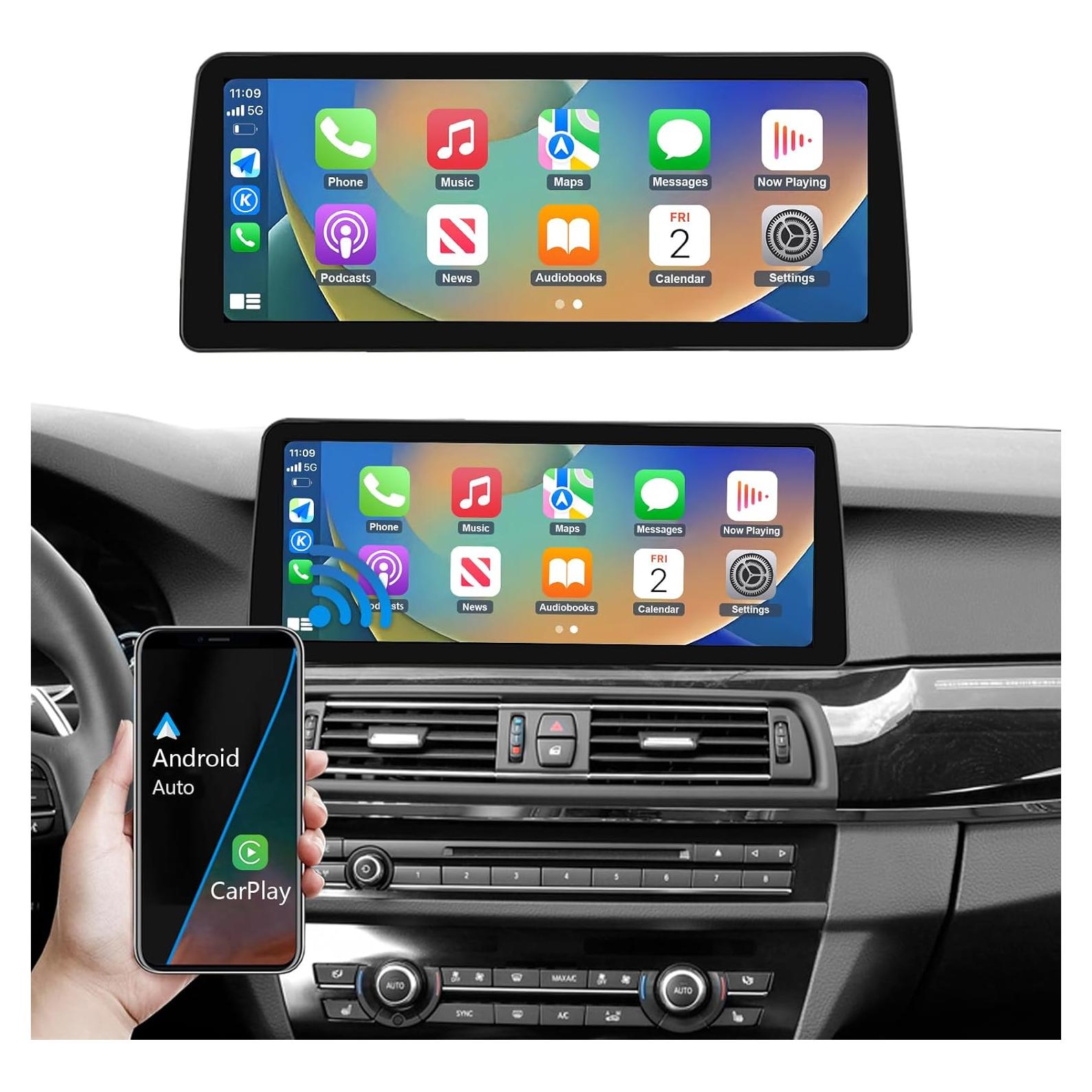 Pantalla Táctil 12.3" Road Top para BMW Serie 5 F10/F11 2012-2016