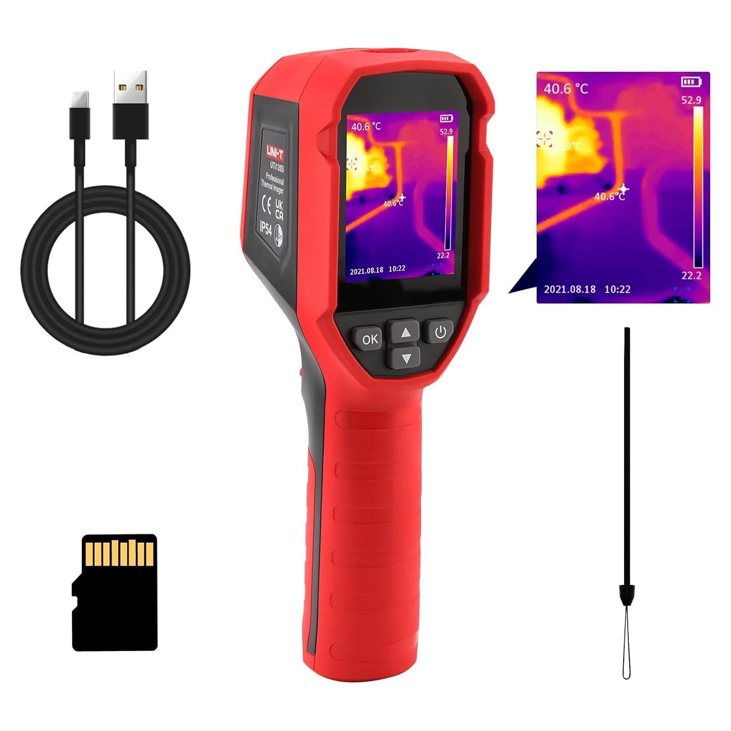 Cámara Térmica Infrarroja UNI-T UTi120S 10800 píxeles IP54