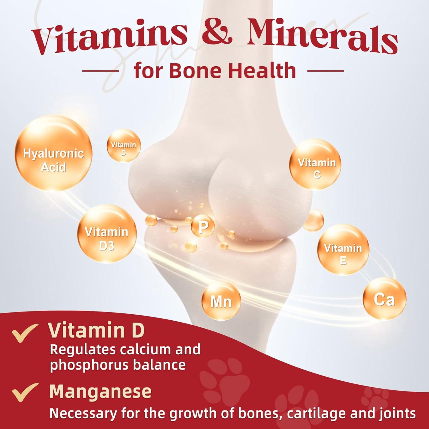 Suplemento Articular para Perros ZEBORA 270g - Glucosamina, Omega-3