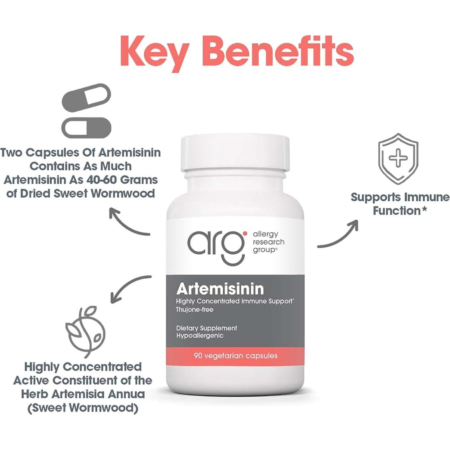 Suplemento de Artemisinina 200 mg Grupo de Investigación 90 Cápsulas