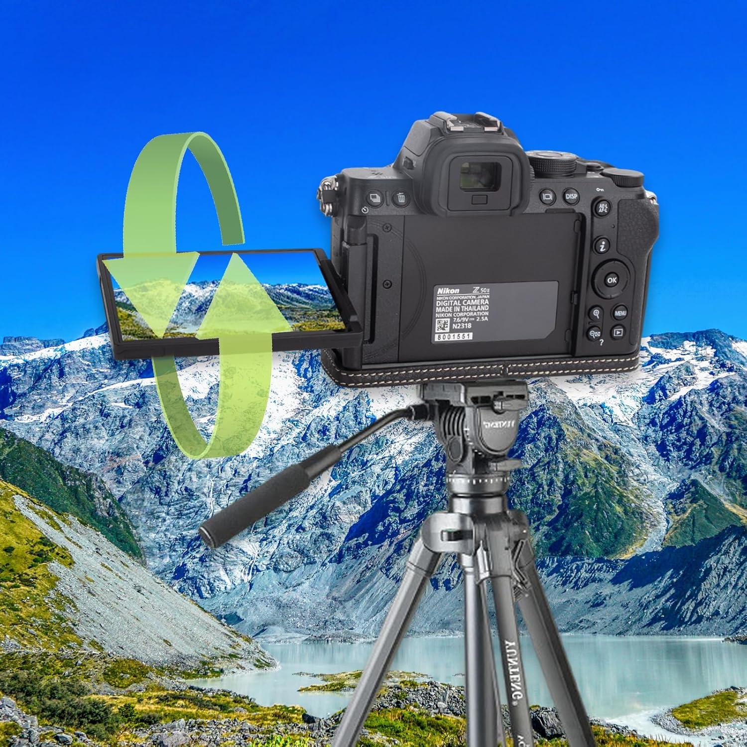 Funda Media Protectora VOVMOEYA para Cámara Nikon Z50 II - PU Retro