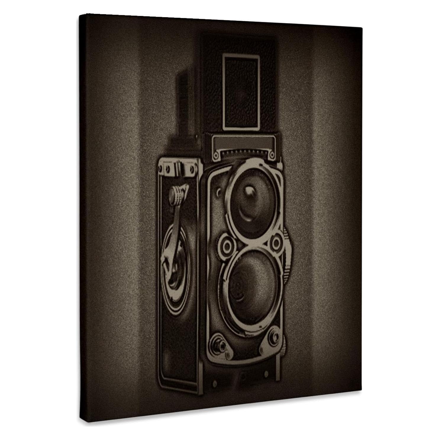 Envoltura de Lienzo 3dRose Cámara Vintage 40.64x50.8 cm