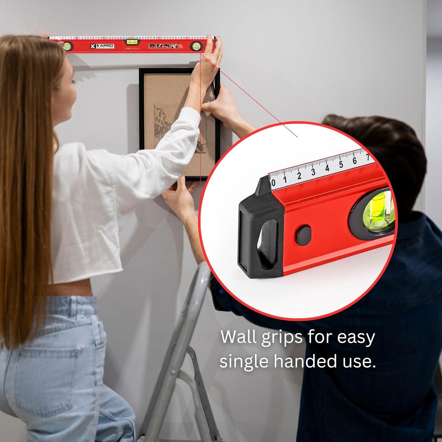 Nivel de Caja Profesional Kapro 770 Exodus 30.48 cm con Viales