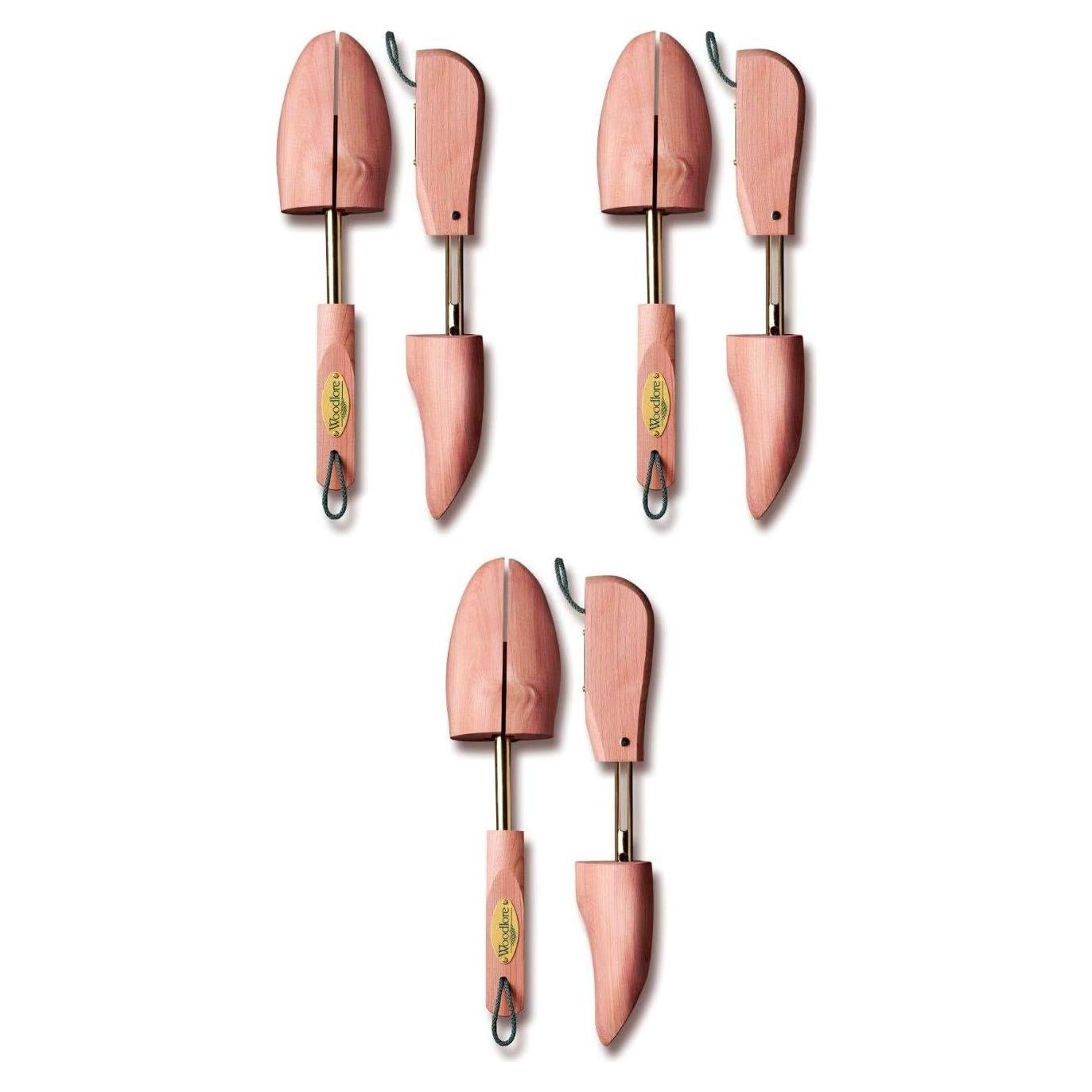 Árboles de Zapatos de Cedro Woodlore 3-Pack para Hombres