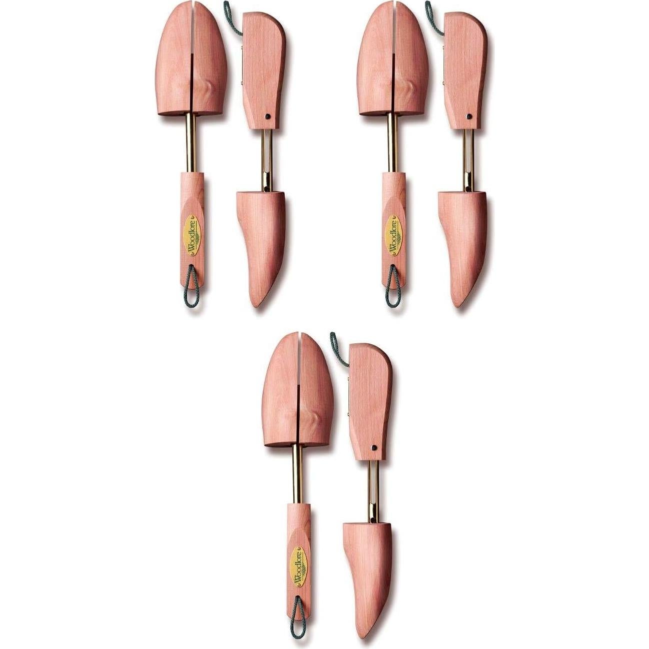 Árboles de Zapatos de Cedro Woodlore 3-Pack para Hombres