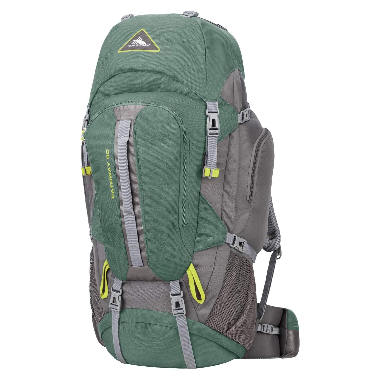 Mochila de senderismo High Sierra Pathway 90L Pino/Pizarra