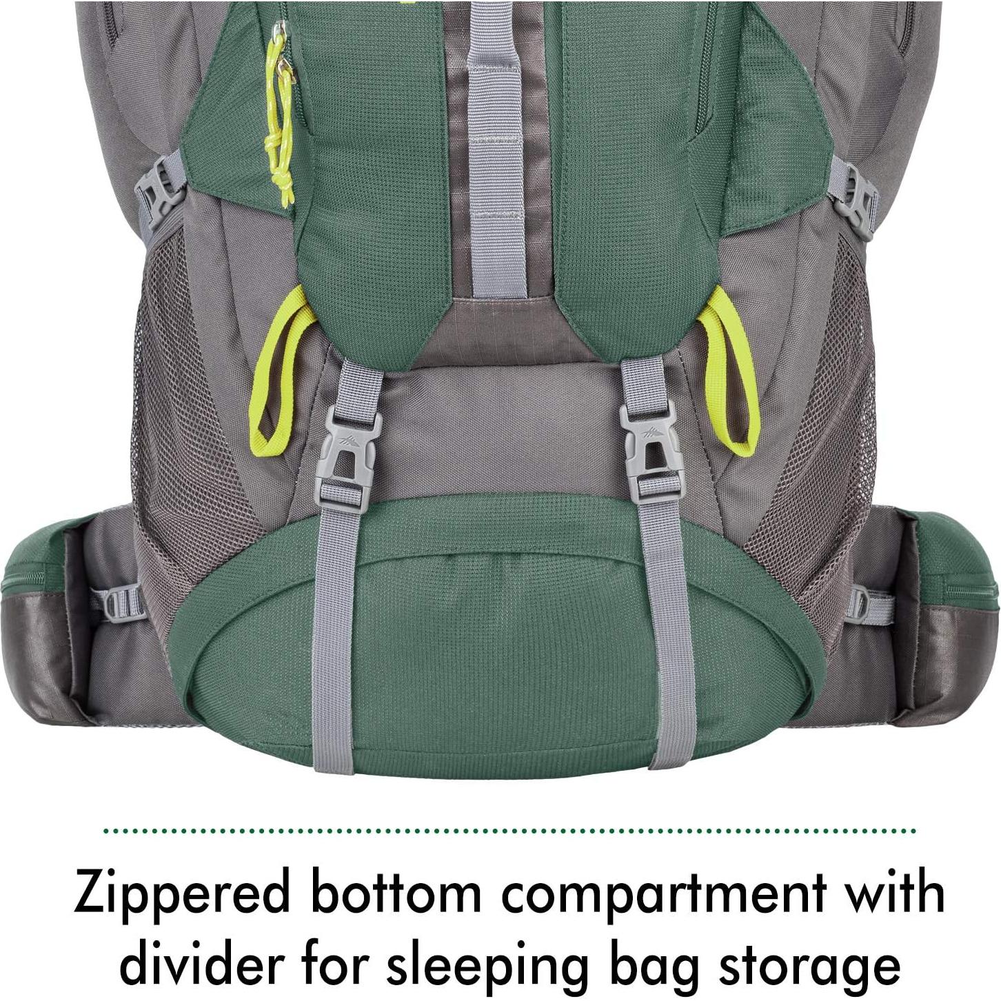 Mochila de senderismo High Sierra Pathway 90L Pino/Pizarra