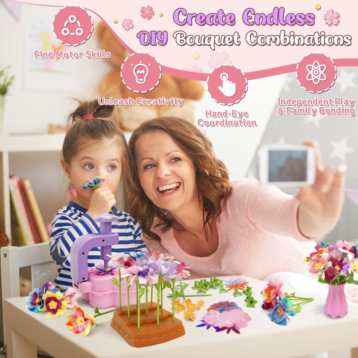 Kit de Manualidades de Flores JUMP PASS BY - DIY Sin Desorden