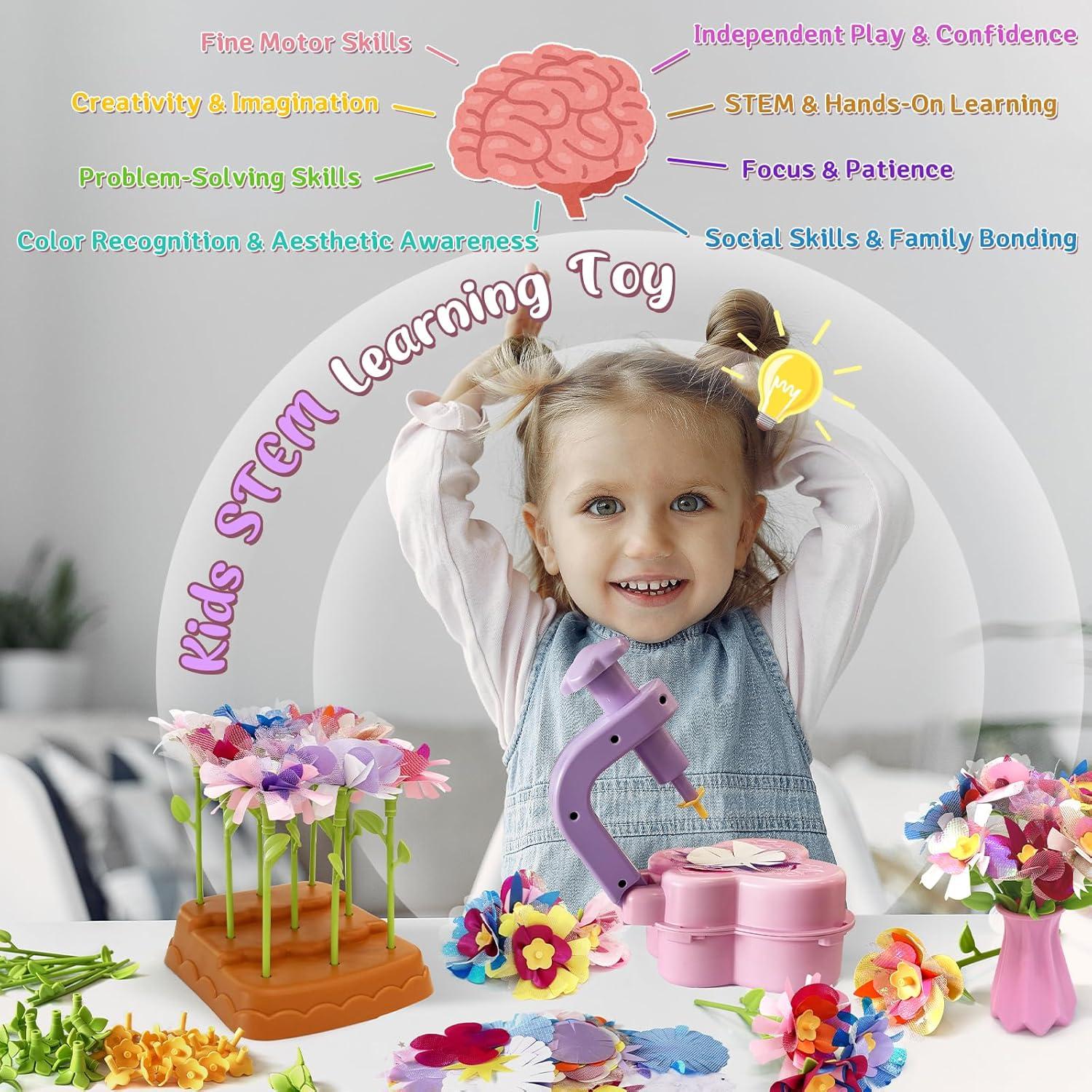 Kit de Manualidades de Flores JUMP PASS BY - DIY Sin Desorden