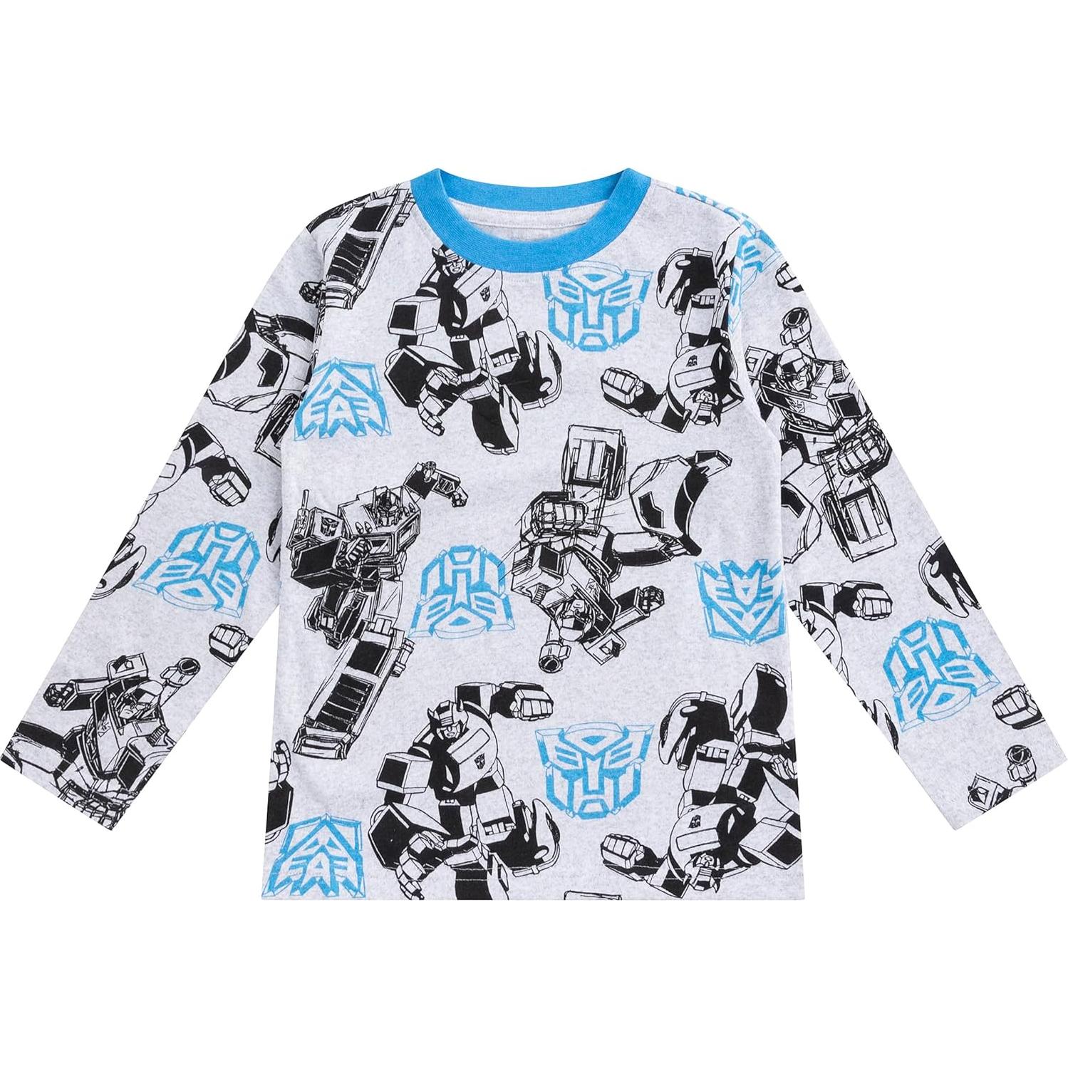Camisetas de Manga Larga Transformers Hasbro 3 Paquete Niños