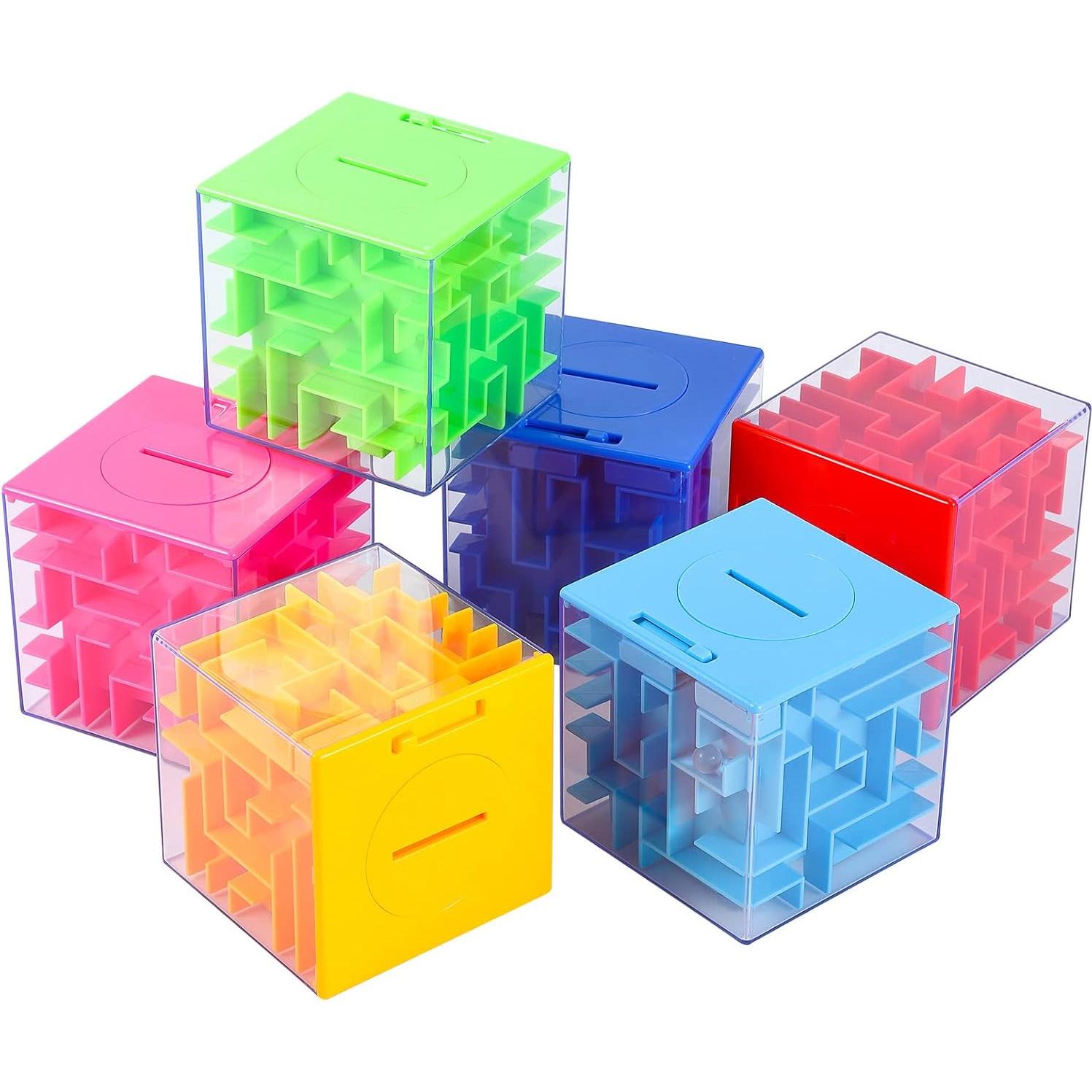 Caja de rompecabezas de dinero Twister.CK 6PCS divertida