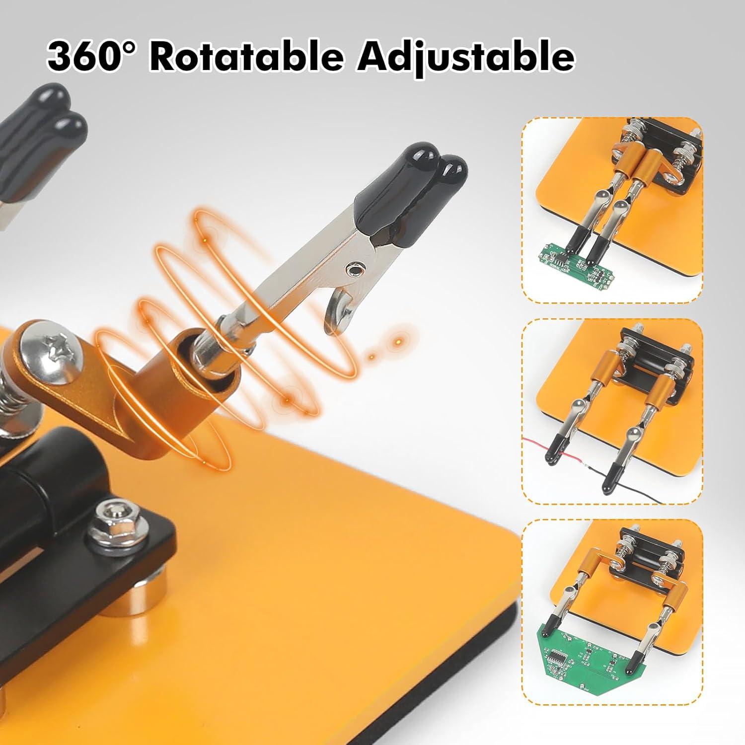 Estación de Soldadura NOEVSBIG con Manos Ayudantes Magnéticas