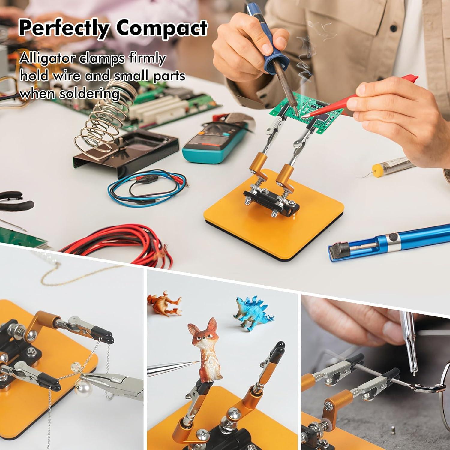 Estación de Soldadura NOEVSBIG con Manos Ayudantes Magnéticas