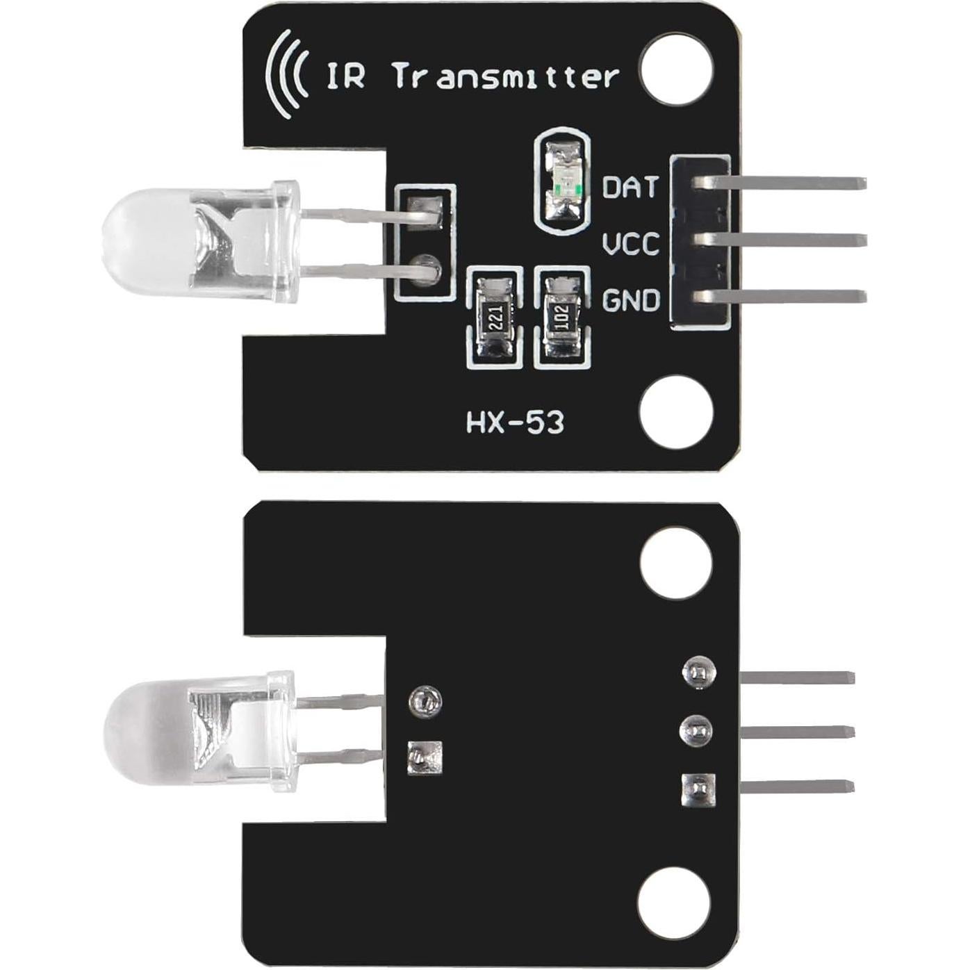 Kit 20 Pcs Módulos Infrarrojos Transmisor y Receptor DORHEA
