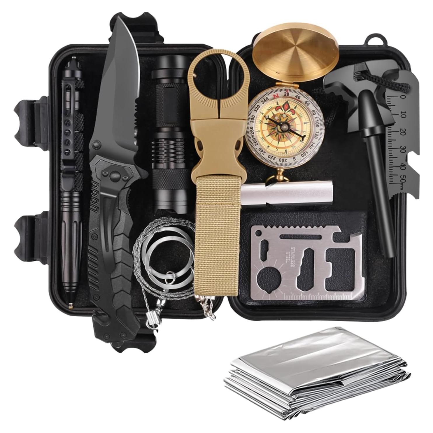 Kit de Supervivencia 13 en 1 TRSCIND para Hombres