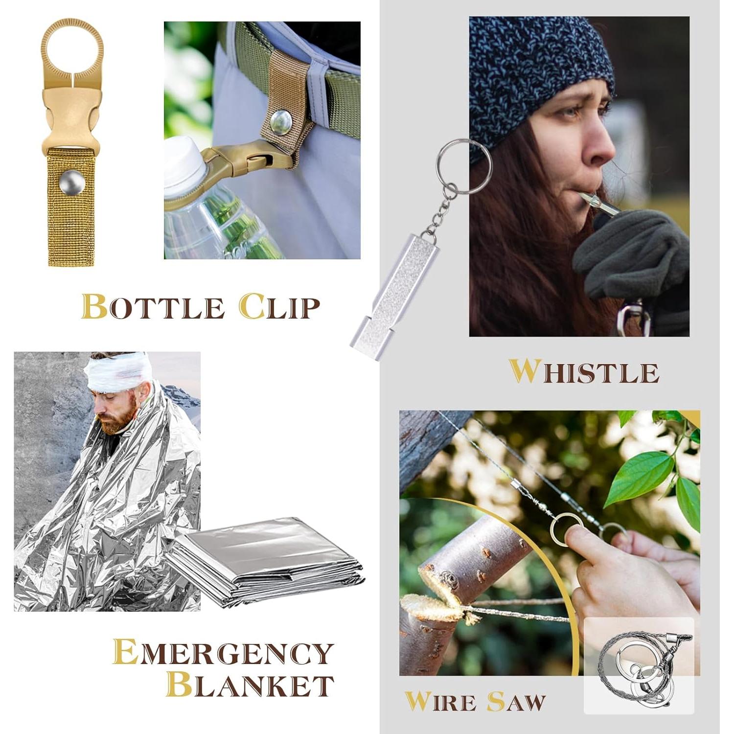 Kit de Supervivencia 13 en 1 TRSCIND para Hombres