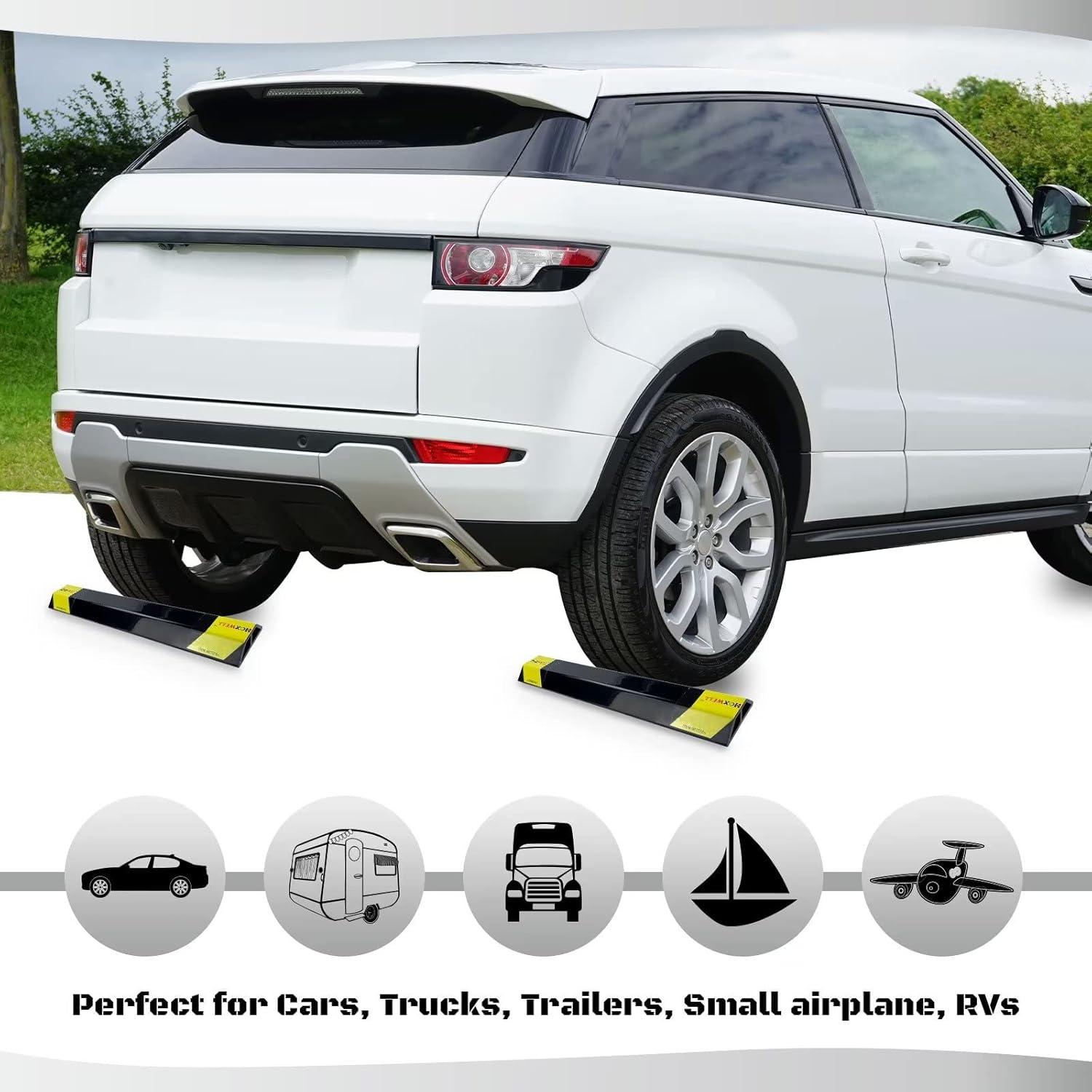 Tope de Estacionamiento HOXWELL 40.64 cm - Juego de 2 Unidades