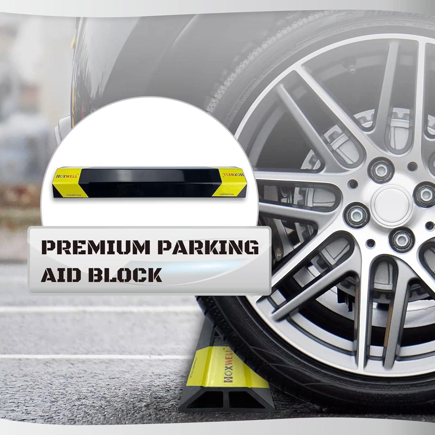 Tope de Estacionamiento HOXWELL 40.64 cm - Juego de 2 Unidades