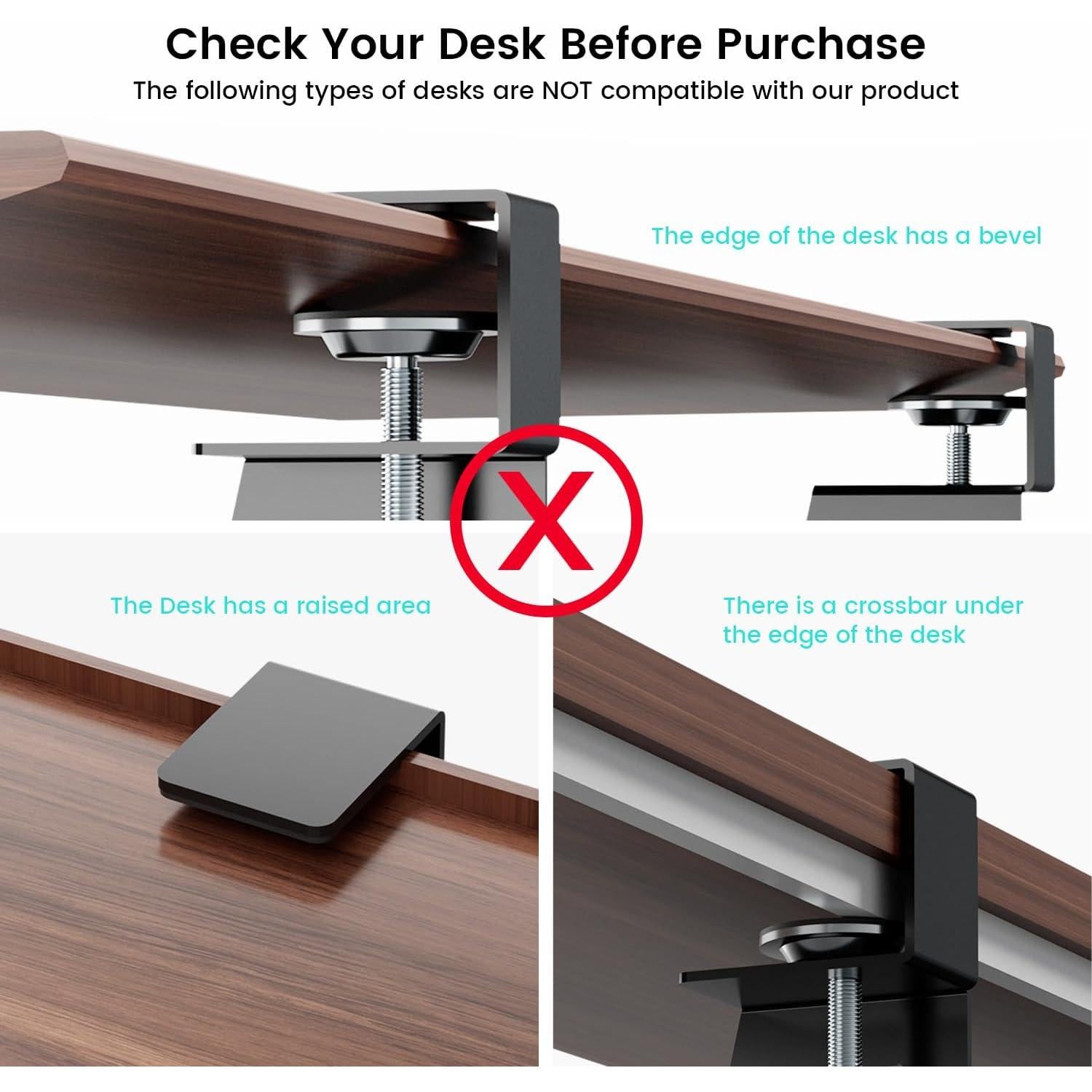 Bandeja Deslizante para Teclado NearHub 66x28 cm Negra