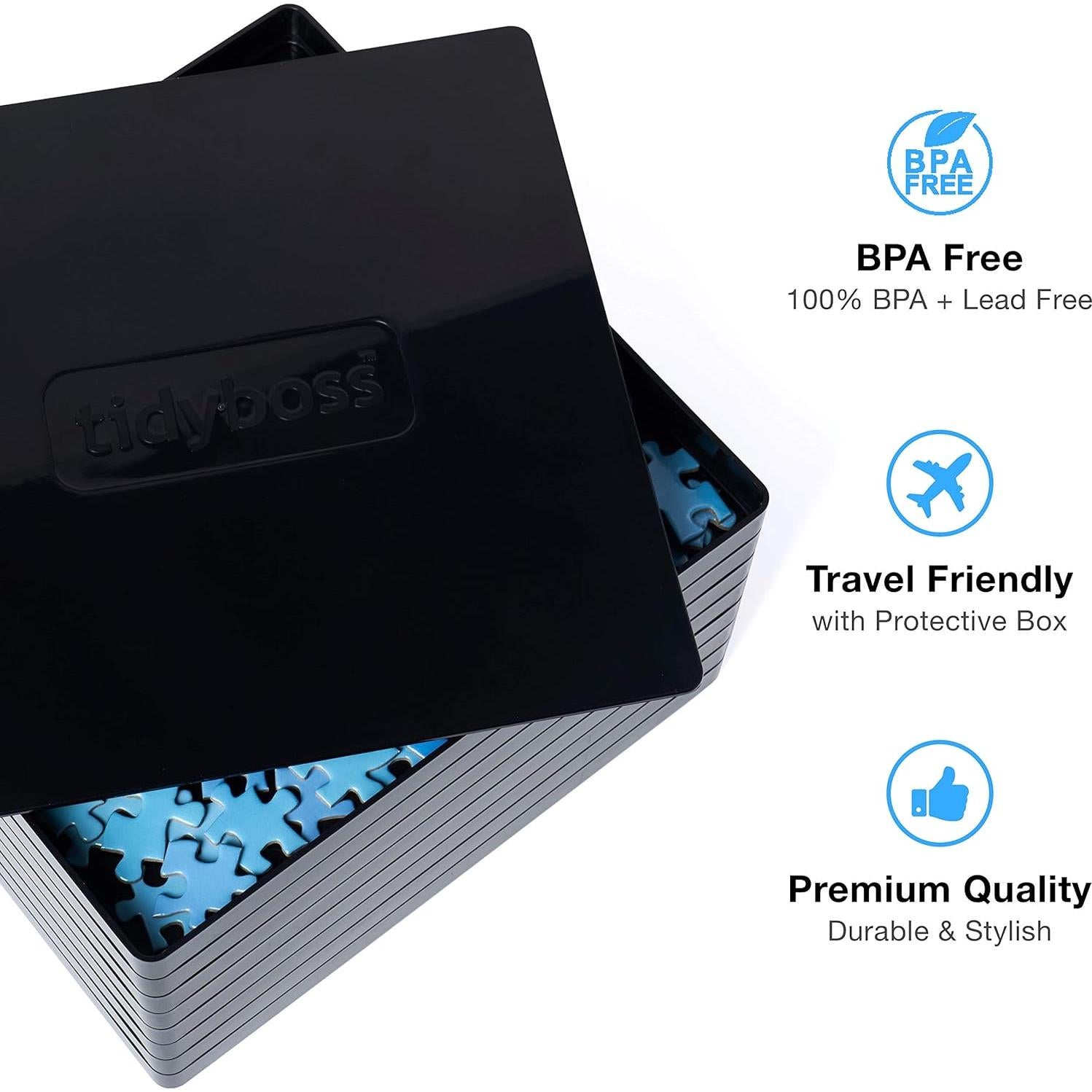 8 Bandejas de Clasificación TIDYBOSS para Rompecabezas