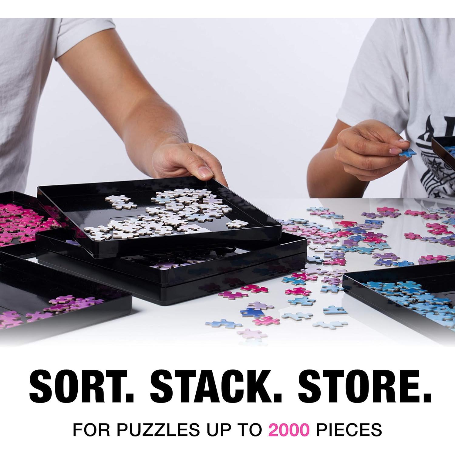 8 Bandejas de Clasificación TIDYBOSS para Rompecabezas