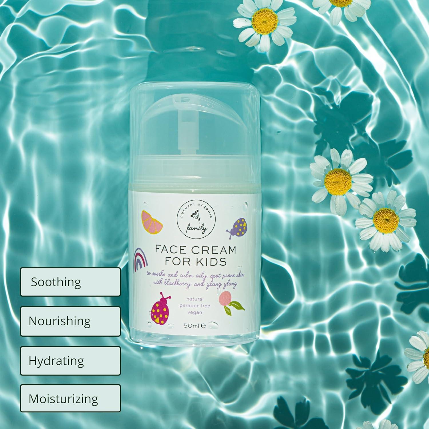 Crema Hidratante Facial Niños Familia Orgánica 50ml - Natural