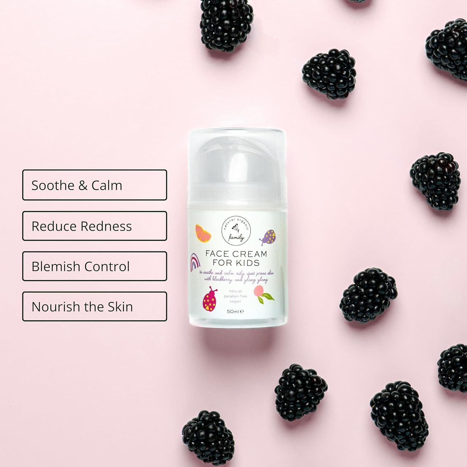 Crema Hidratante Facial Niños Familia Orgánica 50ml - Natural