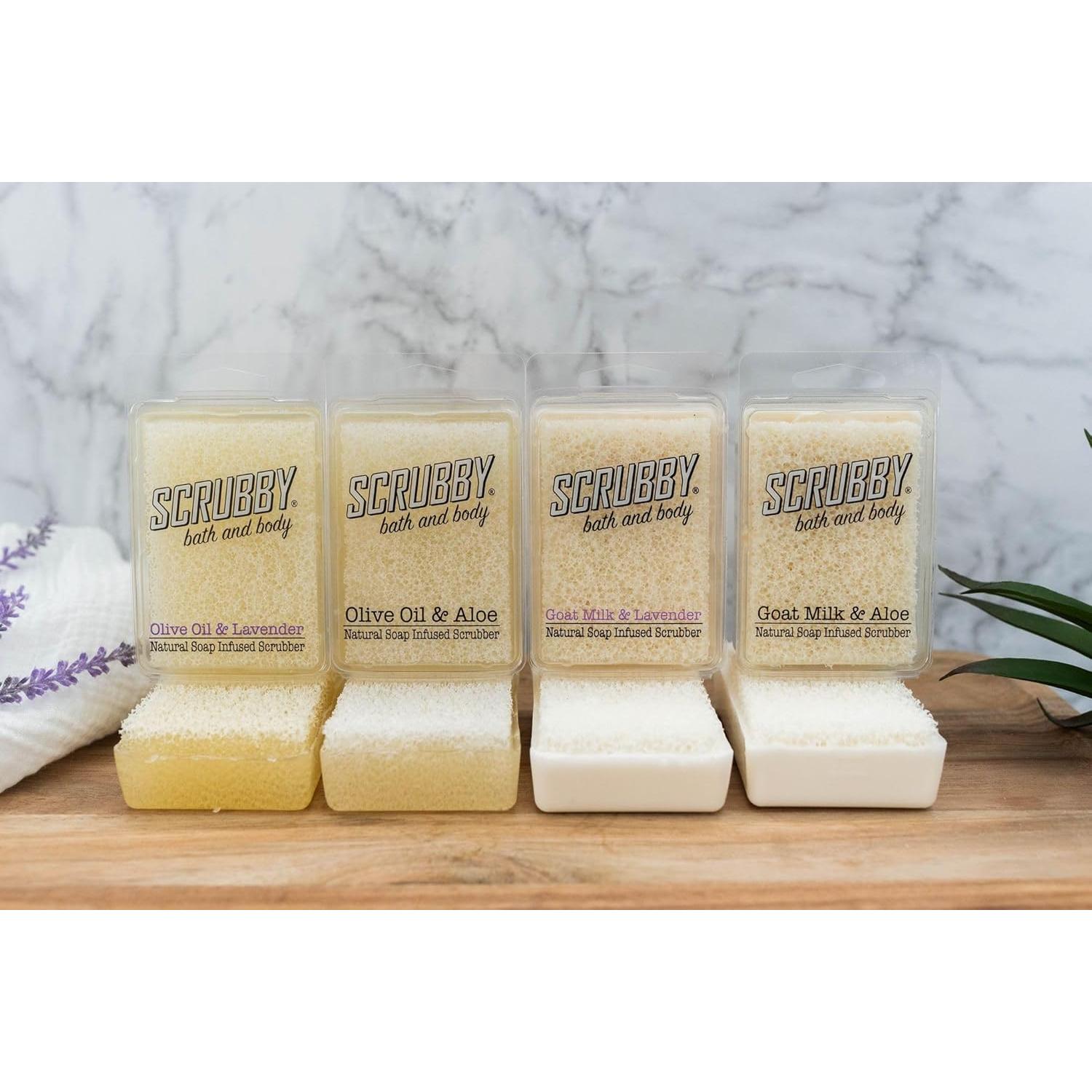 Jabón Exfoliante Scrubby Leche de Cabra y Aloe 85g