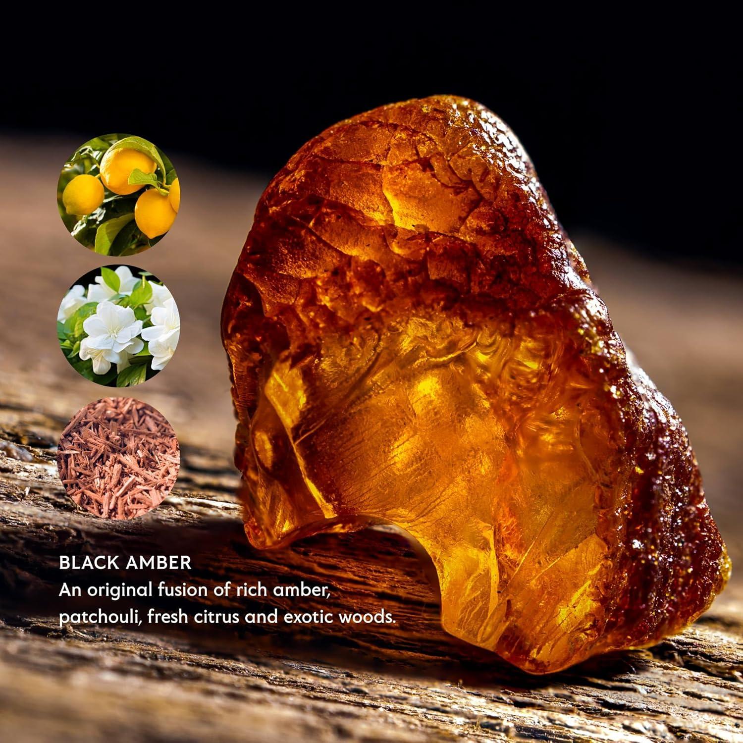 Jabón Líquido para Manos Mistral 500 ml Ámbar Negro Hidratante