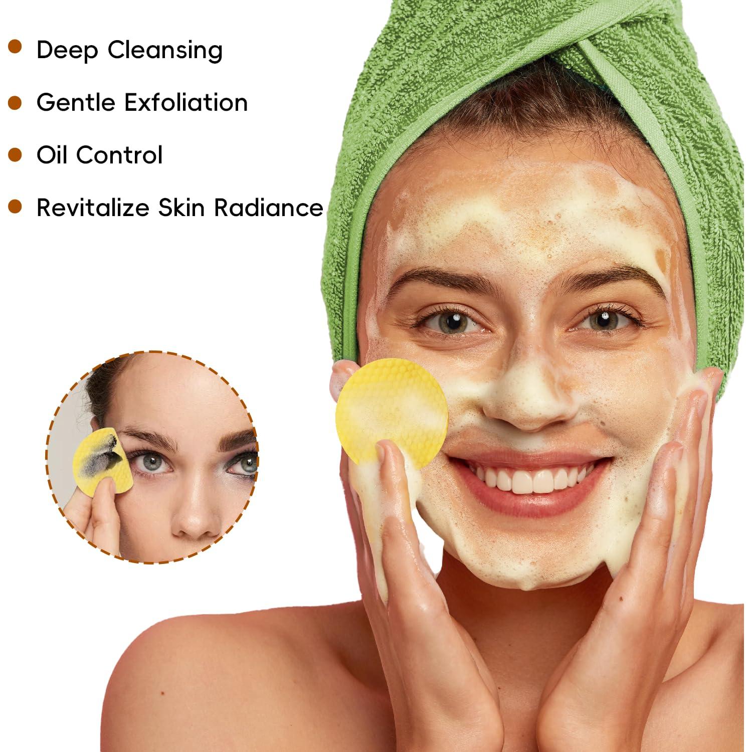 Discos Limpiadores FATAZEN Ácido Kójico y Cúrcuma 55 Unidades