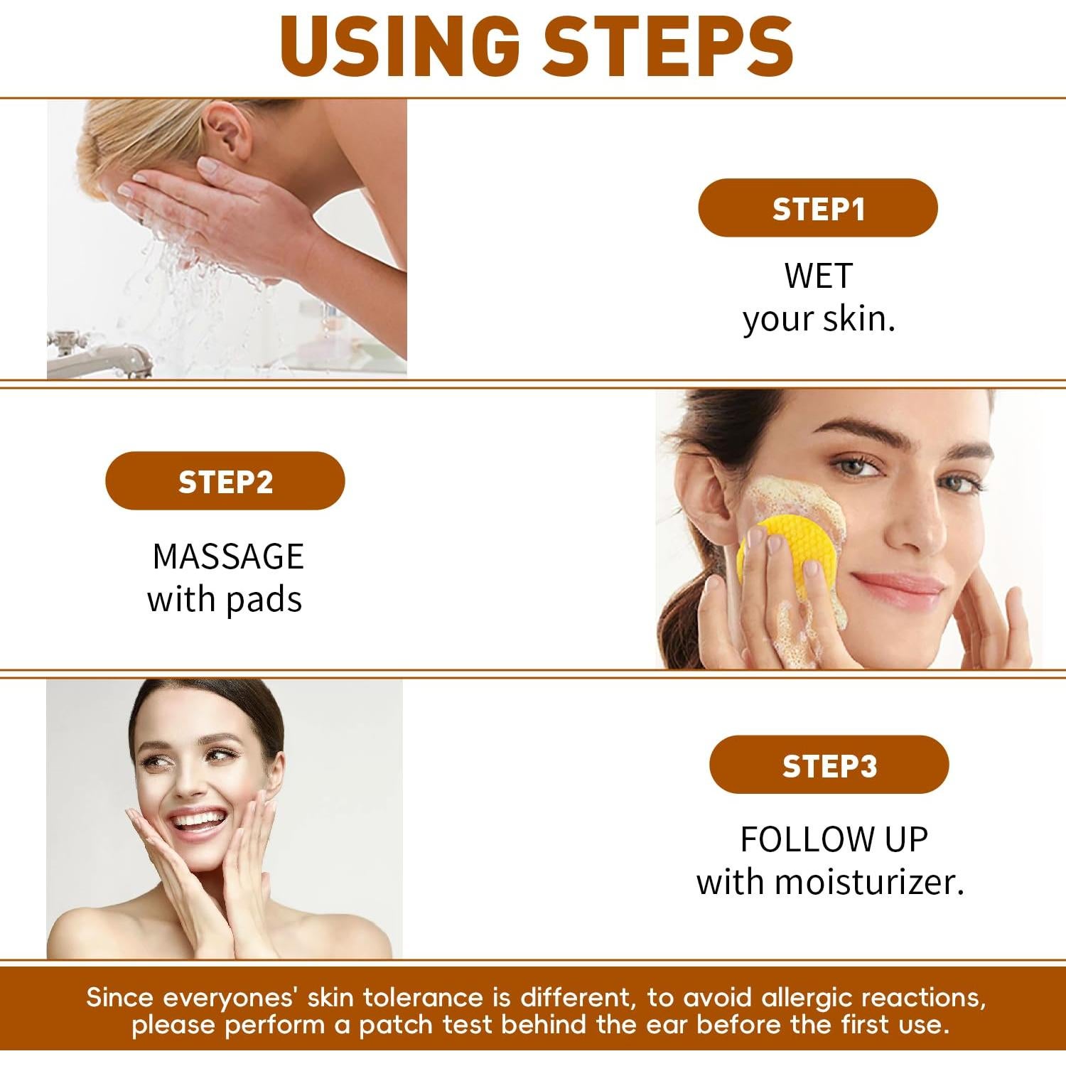 Discos Limpiadores FATAZEN Ácido Kójico y Cúrcuma 55 Unidades