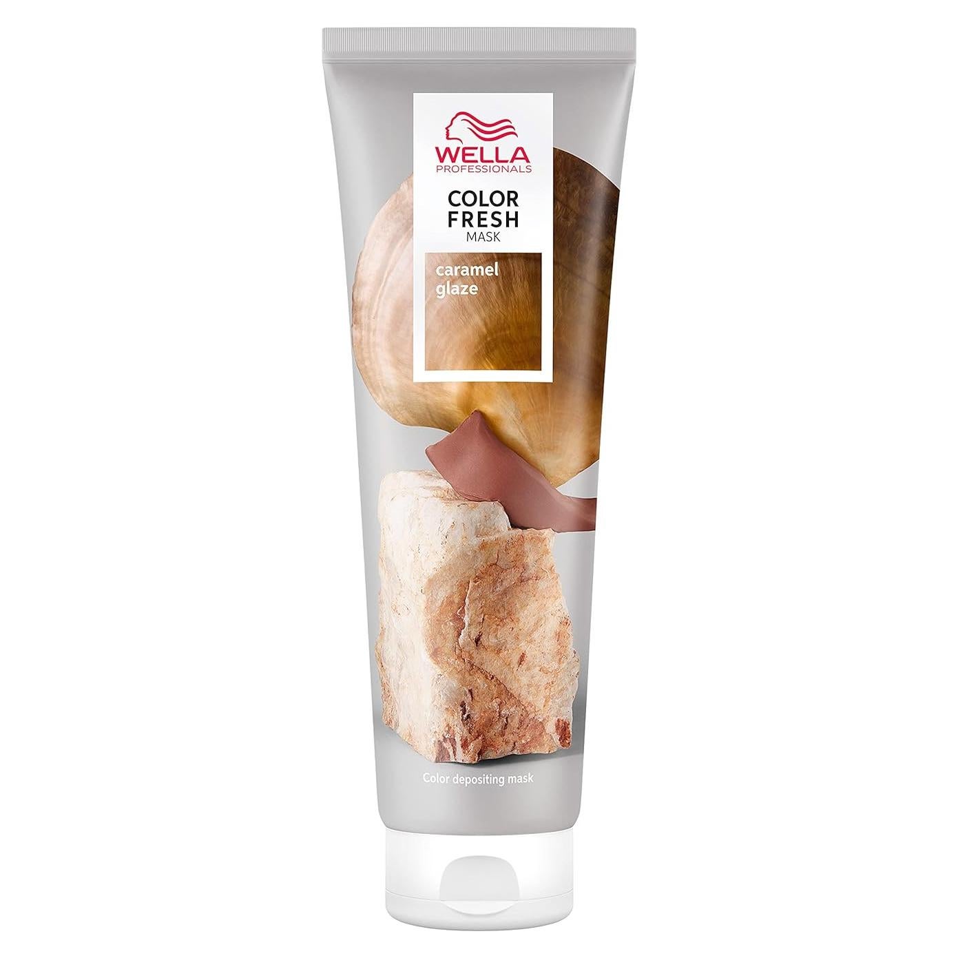 Mascarilla Color Fresh Wella 148 ml - Caramel Glaze, Vegana