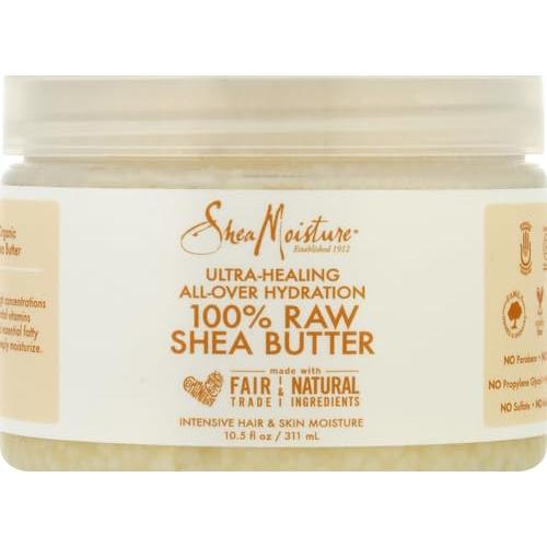 Manteca de Karité SheaMoisture 100% Orgánica 326g Hidratante