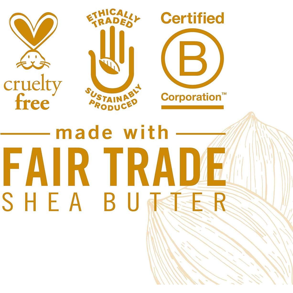 Manteca de Karité SheaMoisture 100% Orgánica 326g Hidratante