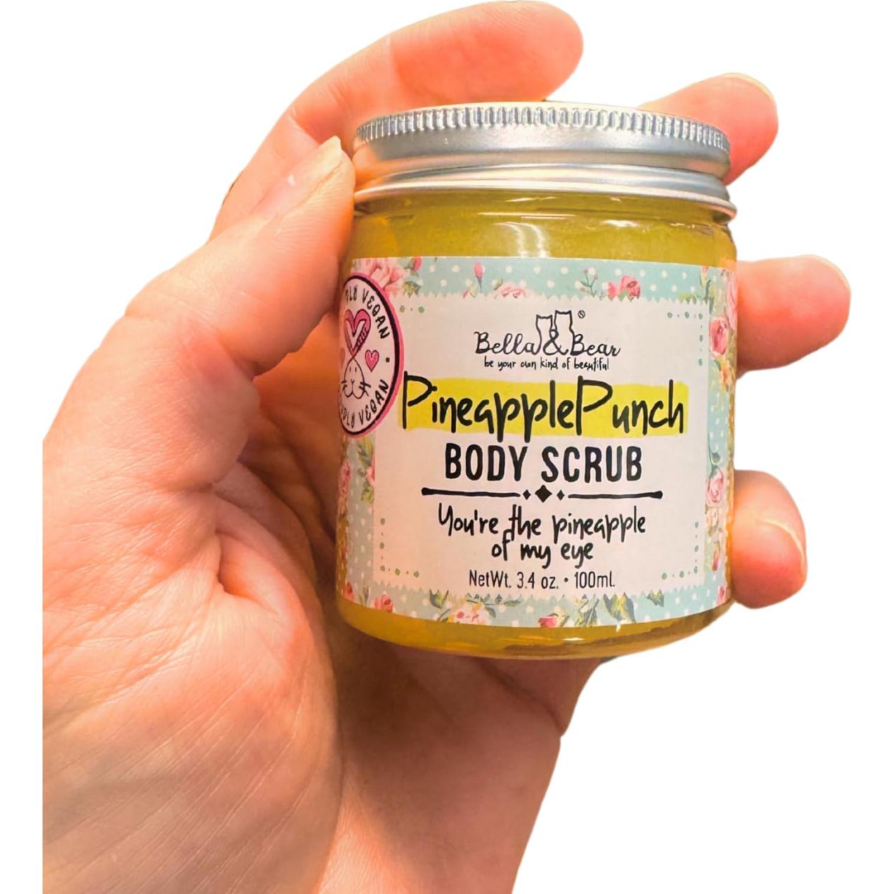 Exfoliante Corporal Vegano Bella & Bear Piña 96g