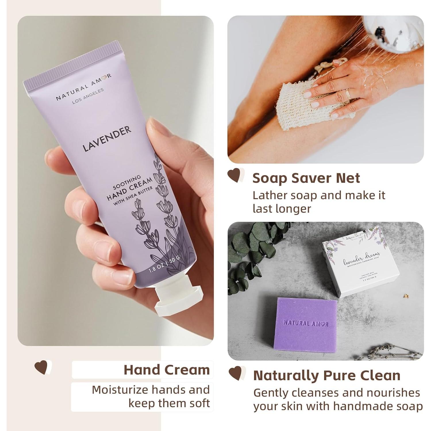 Kit de Spa Natural Hecho a Mano 6 Piezas para Mujeres