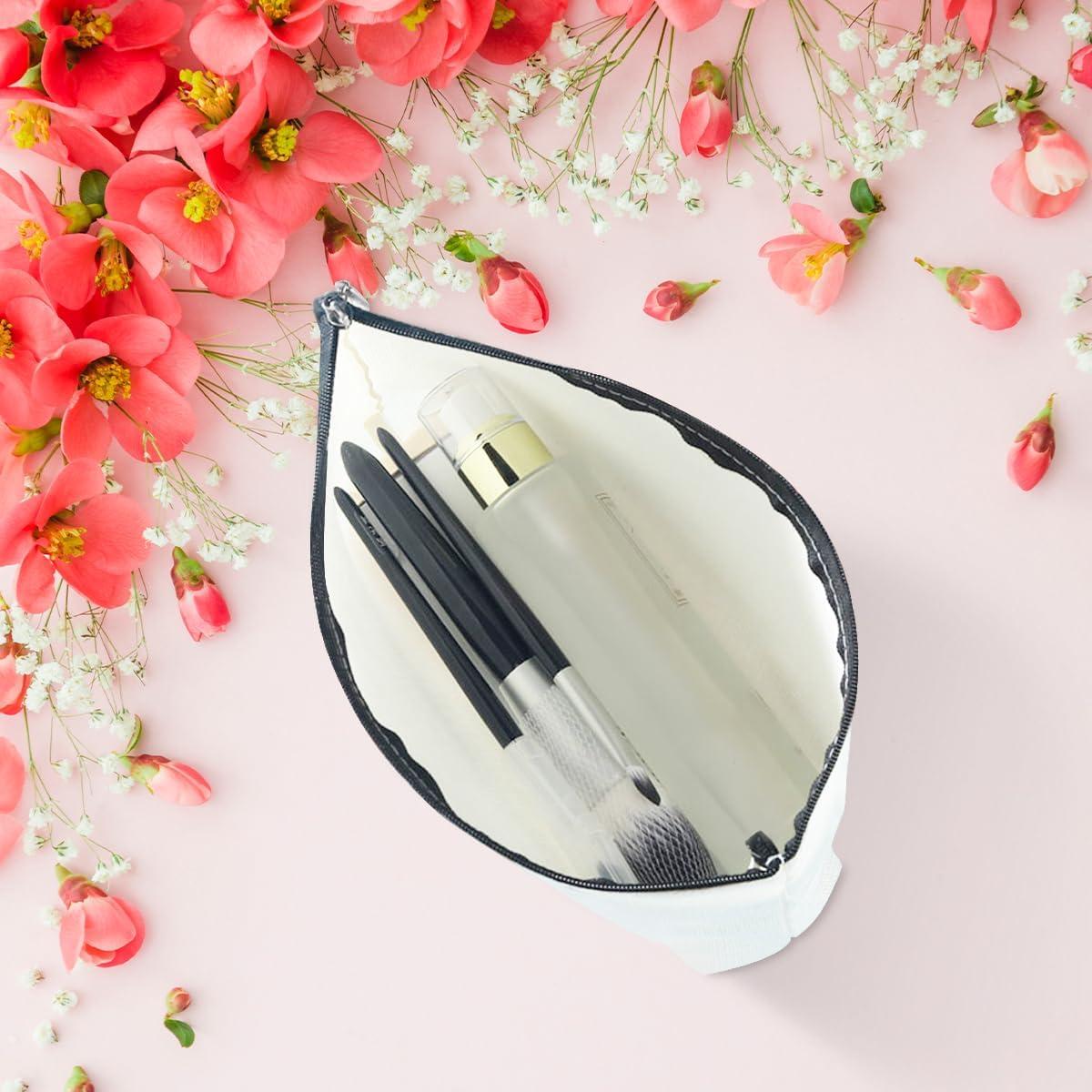 Bolsa de Maquillaje Jealance Estampado Serpiente 24.6x17.3cm