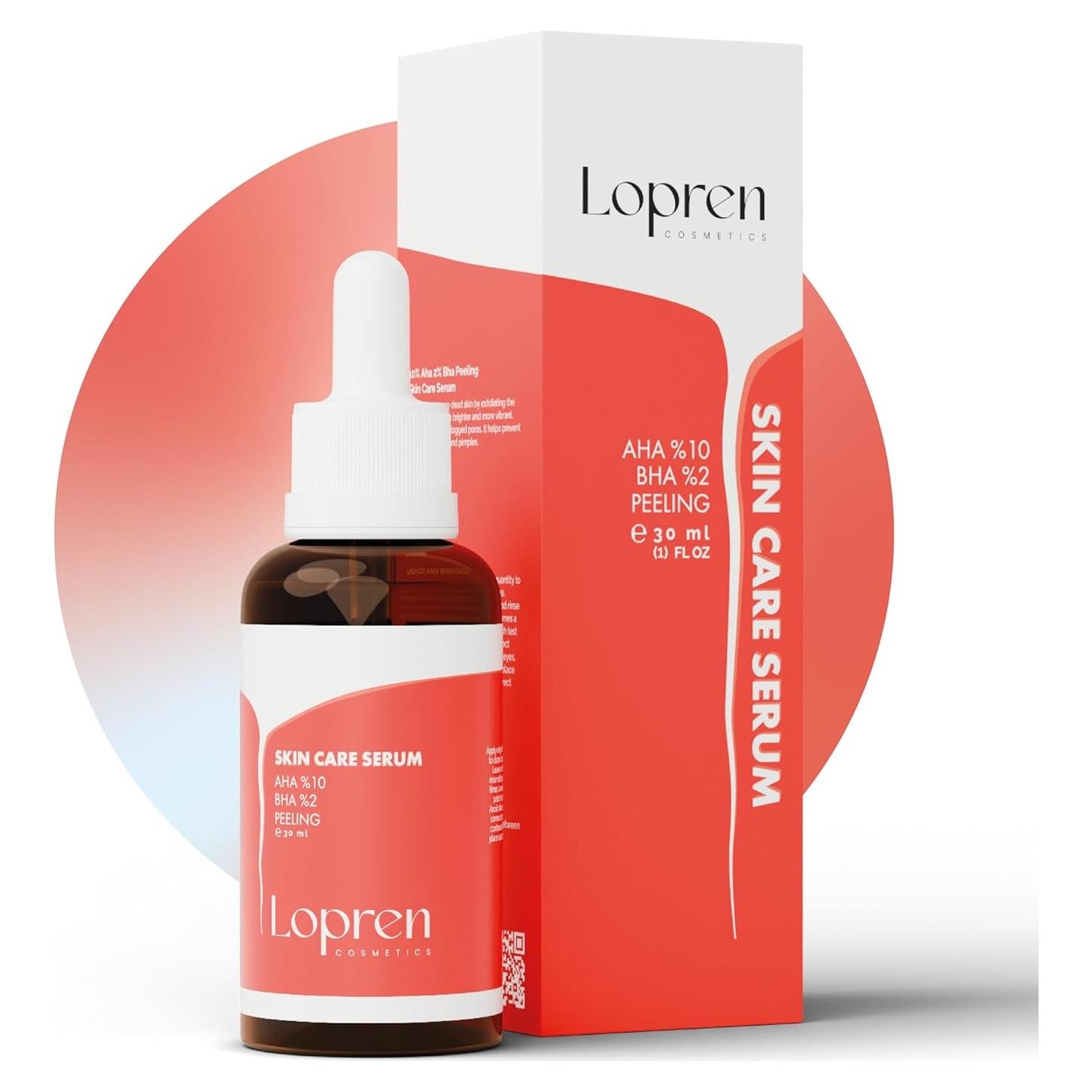 Sérum Exfoliante Facial Lopren AHA 10% BHA 2% 90g