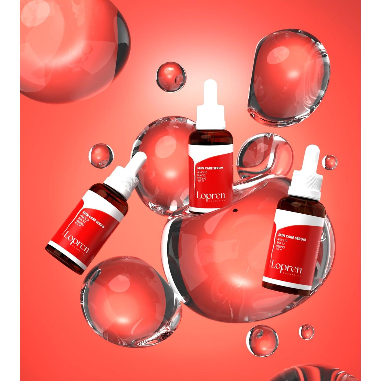 Sérum Exfoliante Facial Lopren AHA 10% BHA 2% 90g