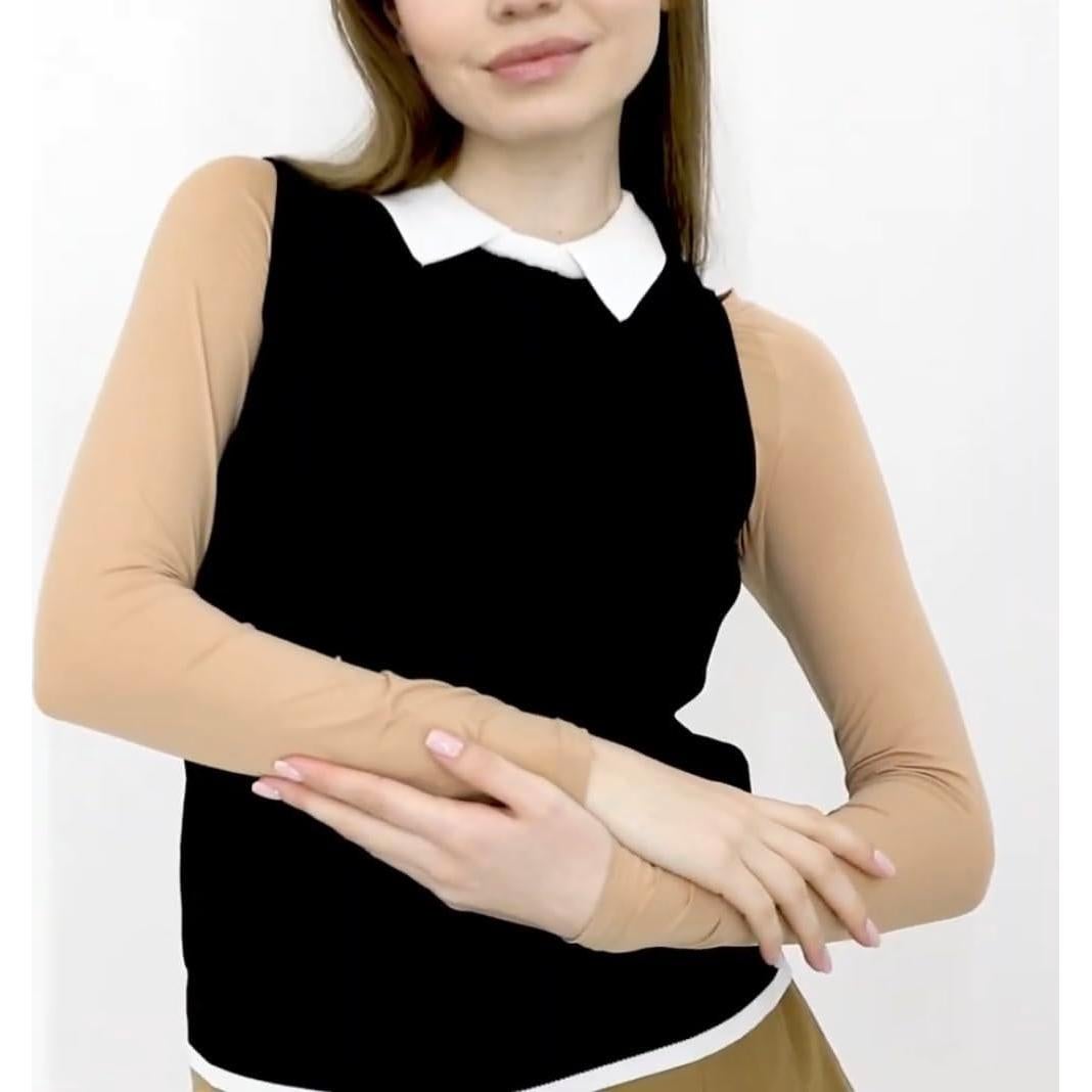 Camiseta Interior de Golf Mujer ATB-UV+ Manga Larga Piel