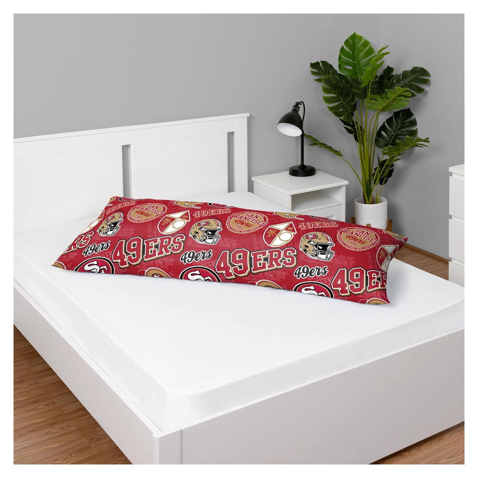 Almohada de Cuerpo de Felpa FOCO San Francisco 49ers 137x51cm