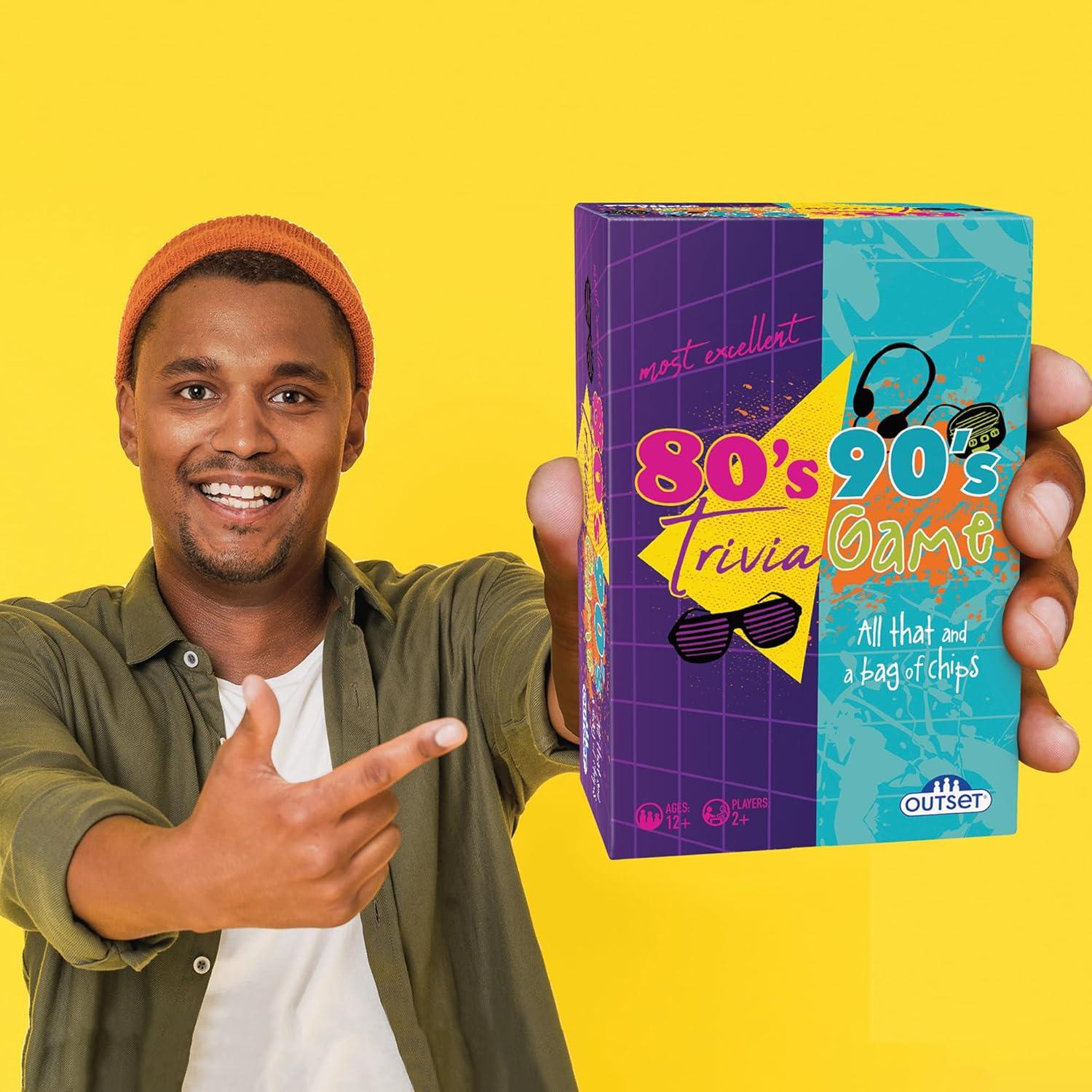 Juego de Trivia de los 80 y 90 Outset Media - 1,000 Preguntas