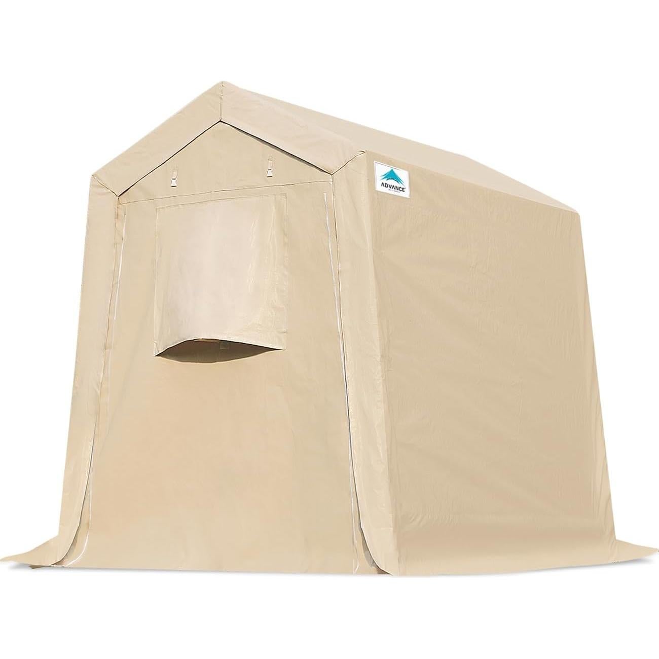 Refugio Portátil Beige 1,83x2,44 m con Ventilación