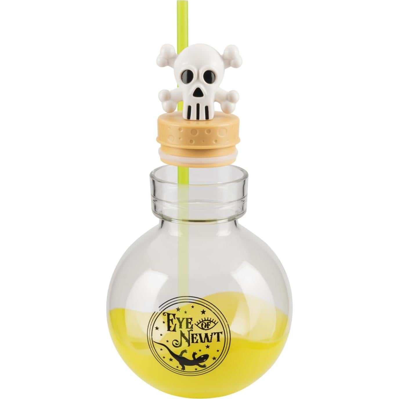 Botella de Poción Cool Gear 30 oz Verde Calavera Reutilizable