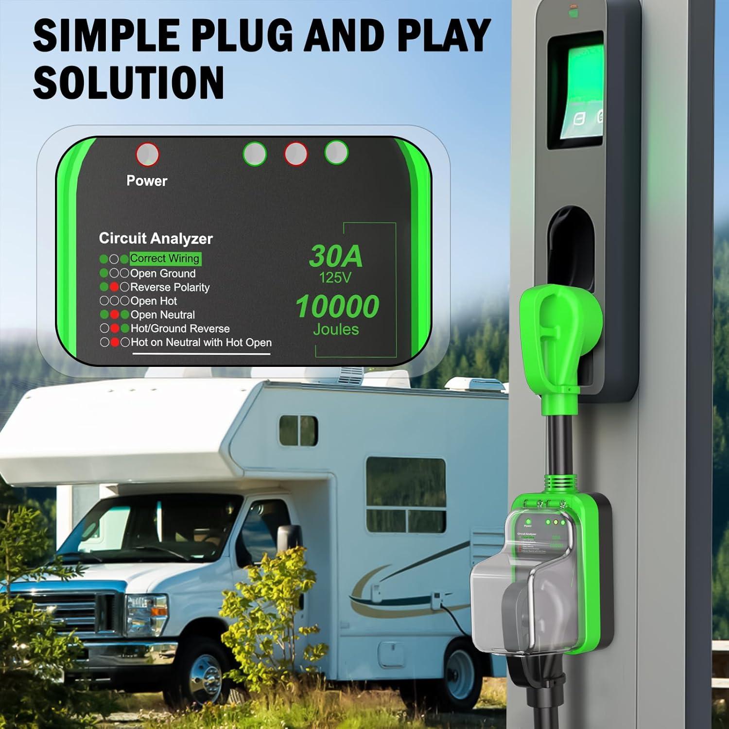 Protector de Sobretensión RV TRONIC MASTER 30A 10000J Joules