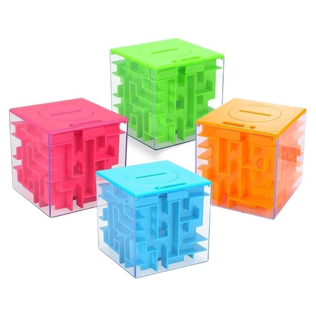 Caja de rompecabezas de dinero GAOMON - 3 laberintos divertidos