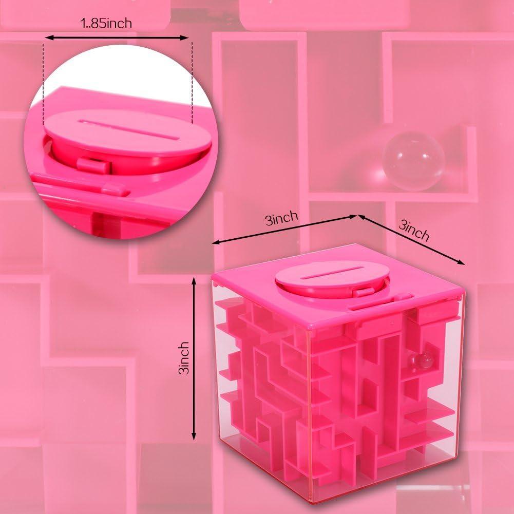 Caja de rompecabezas de dinero GAOMON - 3 laberintos divertidos