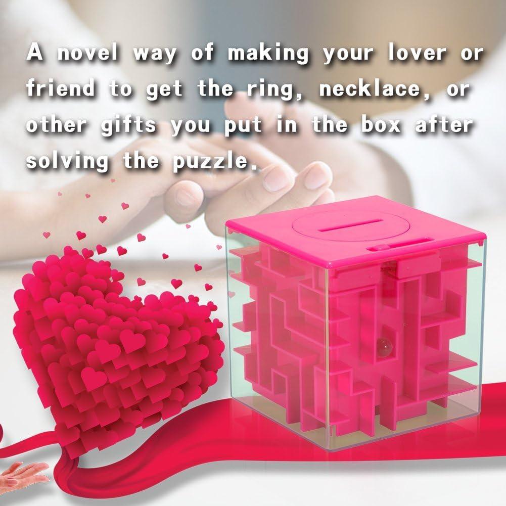 Caja de rompecabezas de dinero GAOMON - 3 laberintos divertidos