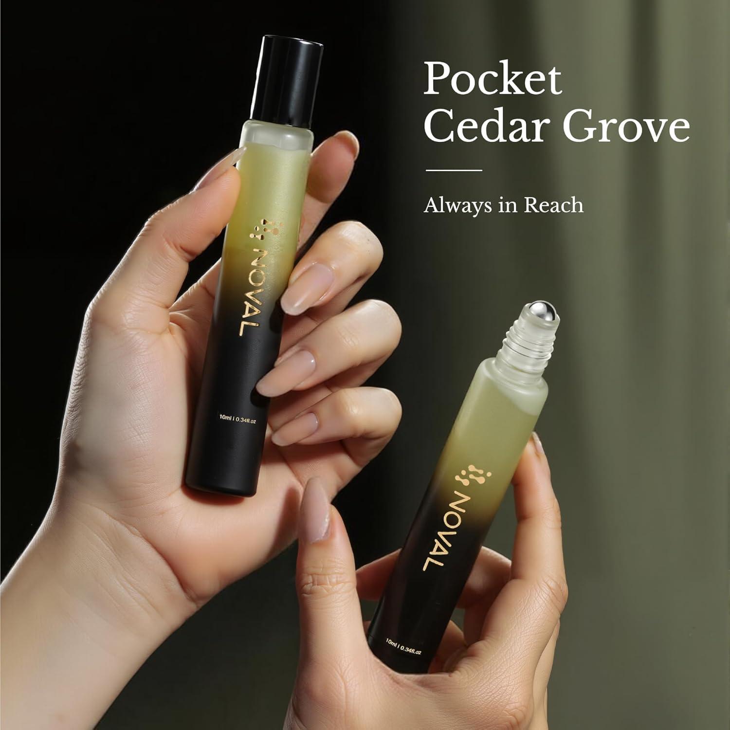 Aceite para Cutículas NOVAL 10ml Aroma Cedro Natural